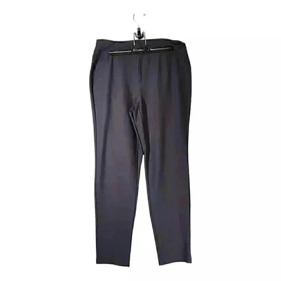 Eileen Fisher Crepe Pants - Pull-On XS - Women's Stretch Tapered Leg - Picture 1 of 4